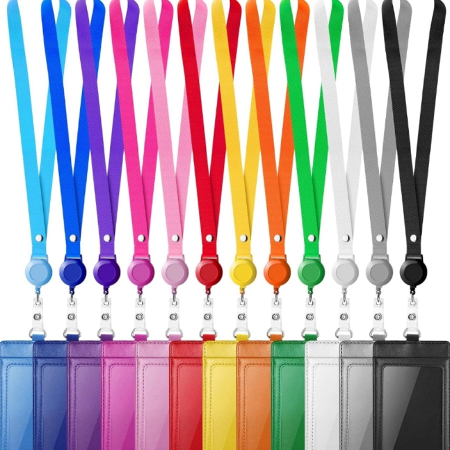 Random ID holder W/string