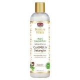 African Pride Moisture Miracle Hydrate & Renew Curl Milk & Hair Detangler Hydrates & Controls Frizz oz Curly Hair