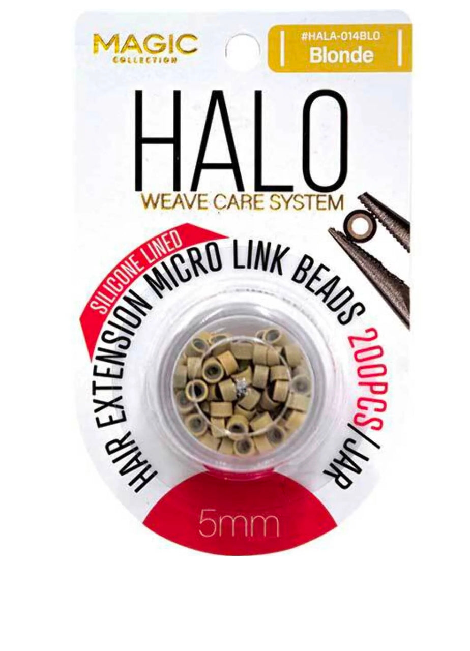 Halo Micro Link Beads Blonde