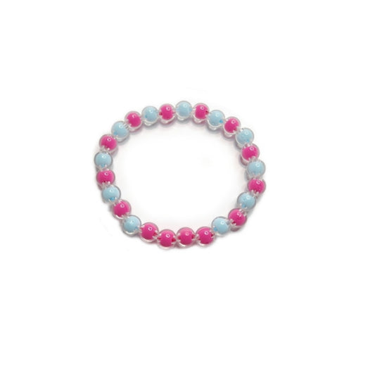 Acrylic Pastel Bracelets 10mm Beads