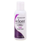 Adore Shining Semi Permanent Hair Color (114 Violet Gem)